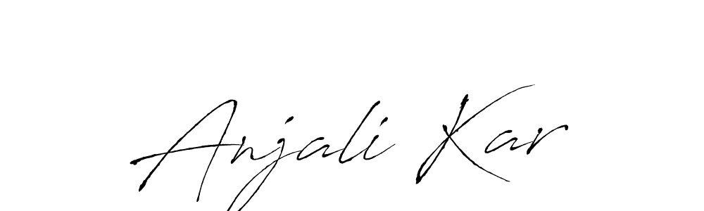 See photos of Anjali Kar official signature by Spectra . Check more albums & portfolios. Read reviews & check more about Antro_Vectra font. Anjali Kar signature style 6 images and pictures png