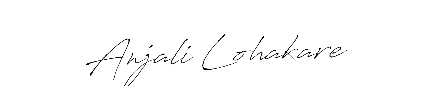 Make a beautiful signature design for name Anjali Lohakare. With this signature (Antro_Vectra) style, you can create a handwritten signature for free. Anjali Lohakare signature style 6 images and pictures png
