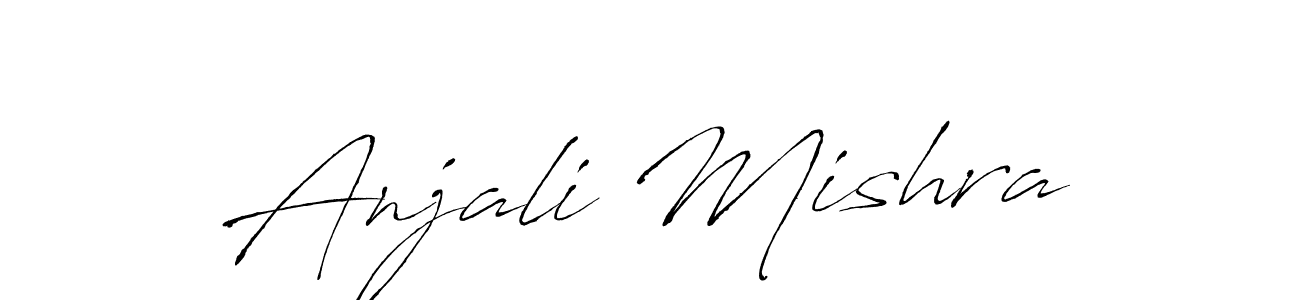 How to make Anjali Mishra signature? Antro_Vectra is a professional autograph style. Create handwritten signature for Anjali Mishra name. Anjali Mishra signature style 6 images and pictures png