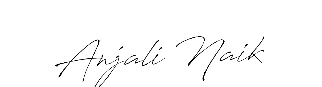 You should practise on your own different ways (Antro_Vectra) to write your name (Anjali Naik) in signature. don't let someone else do it for you. Anjali Naik signature style 6 images and pictures png