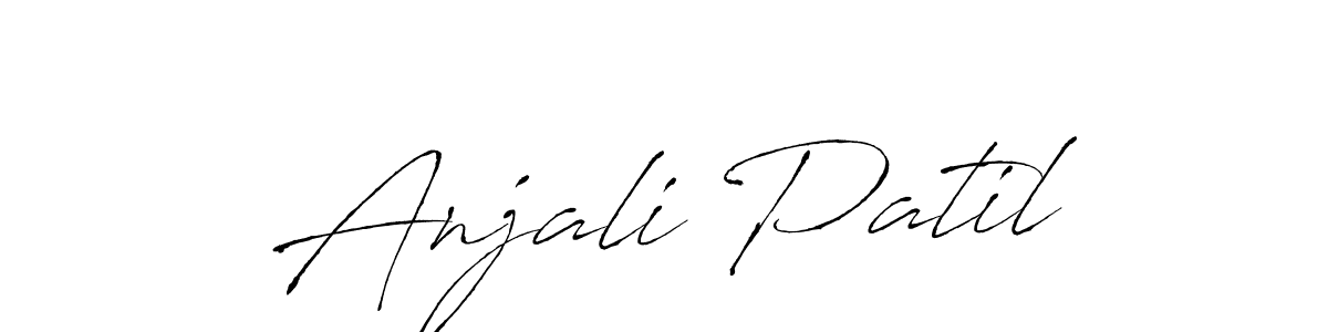 Design your own signature with our free online signature maker. With this signature software, you can create a handwritten (Antro_Vectra) signature for name Anjali Patil. Anjali Patil signature style 6 images and pictures png