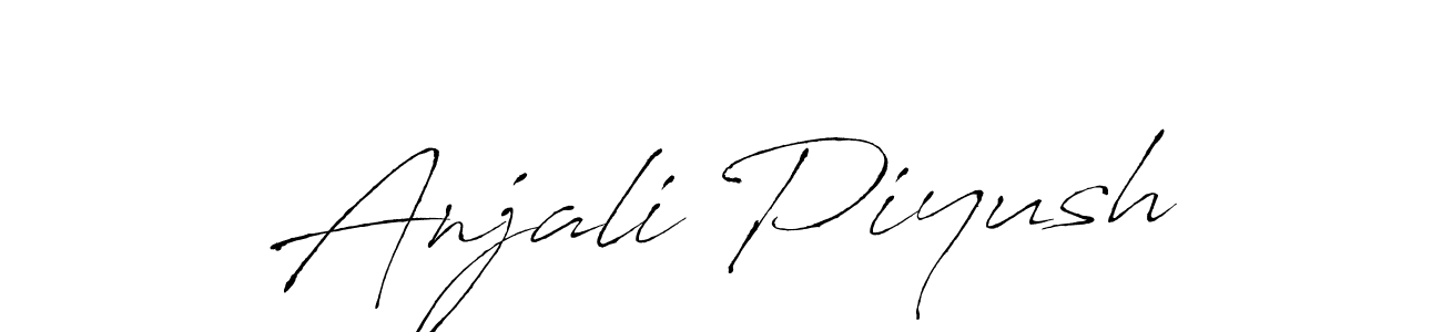 Make a beautiful signature design for name Anjali Piyush. Use this online signature maker to create a handwritten signature for free. Anjali Piyush signature style 6 images and pictures png