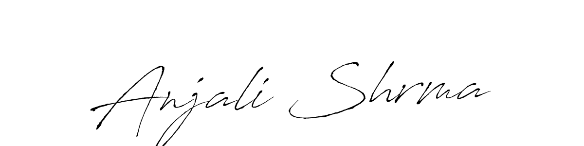 This is the best signature style for the Anjali Shrma name. Also you like these signature font (Antro_Vectra). Mix name signature. Anjali Shrma signature style 6 images and pictures png