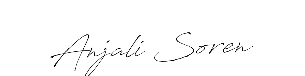 See photos of Anjali Soren official signature by Spectra . Check more albums & portfolios. Read reviews & check more about Antro_Vectra font. Anjali Soren signature style 6 images and pictures png