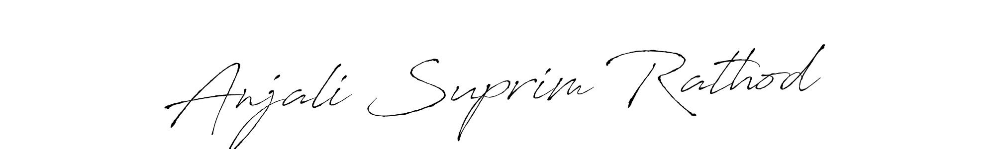 It looks lik you need a new signature style for name Anjali Suprim Rathod. Design unique handwritten (Antro_Vectra) signature with our free signature maker in just a few clicks. Anjali Suprim Rathod signature style 6 images and pictures png