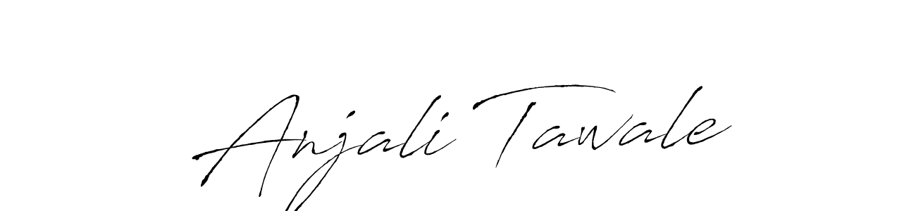 The best way (Antro_Vectra) to make a short signature is to pick only two or three words in your name. The name Anjali Tawale include a total of six letters. For converting this name. Anjali Tawale signature style 6 images and pictures png