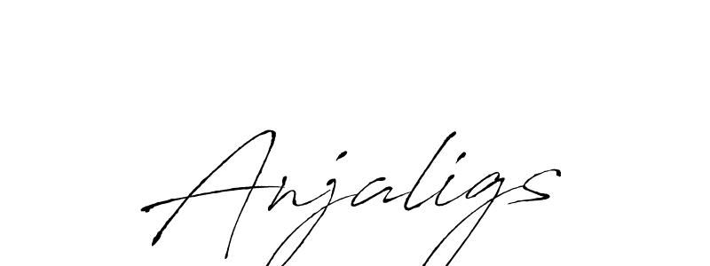 It looks lik you need a new signature style for name Anjaligs. Design unique handwritten (Antro_Vectra) signature with our free signature maker in just a few clicks. Anjaligs signature style 6 images and pictures png