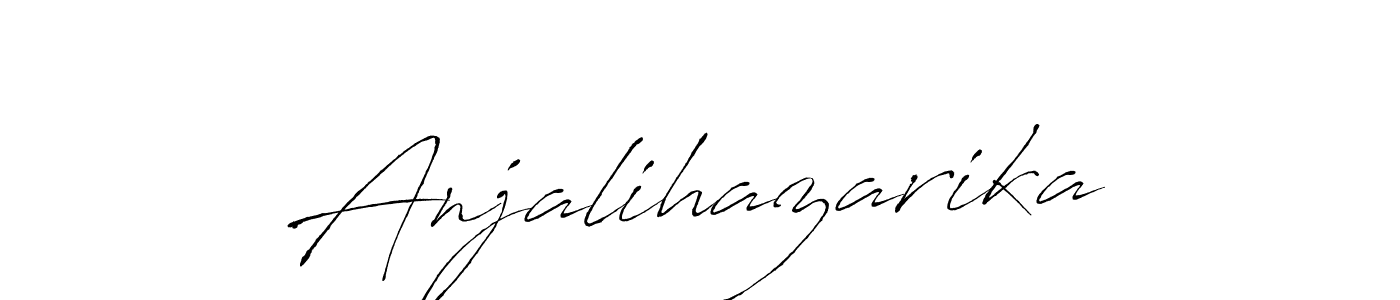 The best way (Antro_Vectra) to make a short signature is to pick only two or three words in your name. The name Anjalihazarika include a total of six letters. For converting this name. Anjalihazarika signature style 6 images and pictures png