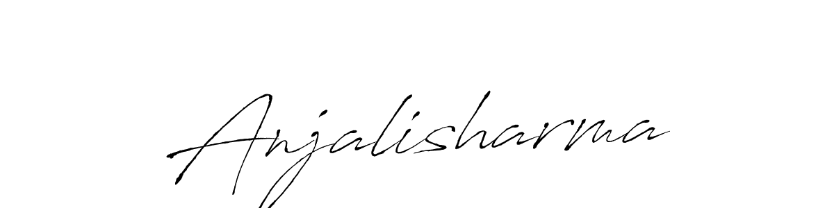 It looks lik you need a new signature style for name Anjalisharma. Design unique handwritten (Antro_Vectra) signature with our free signature maker in just a few clicks. Anjalisharma signature style 6 images and pictures png