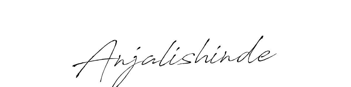See photos of Anjalishinde official signature by Spectra . Check more albums & portfolios. Read reviews & check more about Antro_Vectra font. Anjalishinde signature style 6 images and pictures png