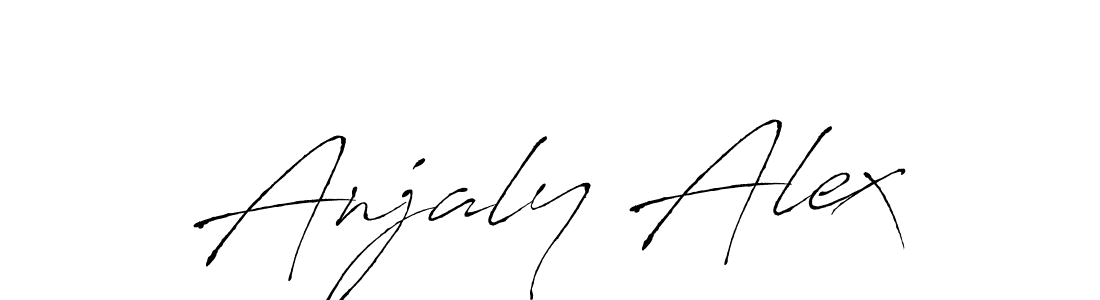 How to Draw Anjaly Alex signature style? Antro_Vectra is a latest design signature styles for name Anjaly Alex. Anjaly Alex signature style 6 images and pictures png