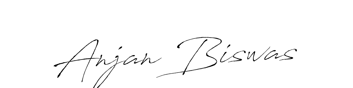 The best way (Antro_Vectra) to make a short signature is to pick only two or three words in your name. The name Anjan Biswas include a total of six letters. For converting this name. Anjan Biswas signature style 6 images and pictures png