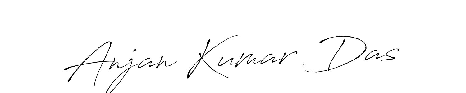 You should practise on your own different ways (Antro_Vectra) to write your name (Anjan Kumar Das) in signature. don't let someone else do it for you. Anjan Kumar Das signature style 6 images and pictures png