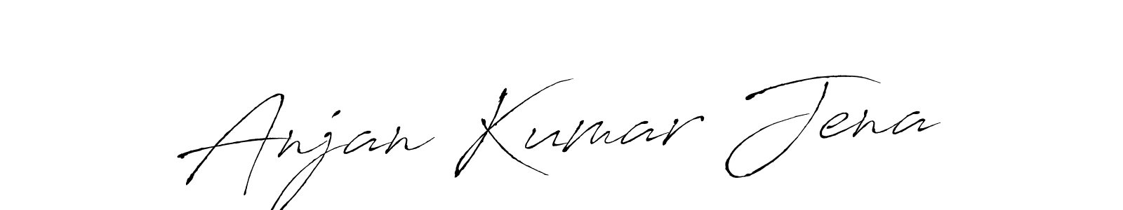 Anjan Kumar Jena stylish signature style. Best Handwritten Sign (Antro_Vectra) for my name. Handwritten Signature Collection Ideas for my name Anjan Kumar Jena. Anjan Kumar Jena signature style 6 images and pictures png