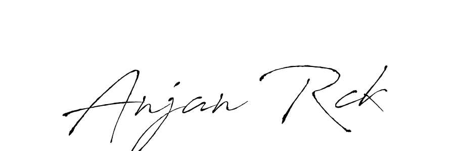 if you are searching for the best signature style for your name Anjan Rck. so please give up your signature search. here we have designed multiple signature styles  using Antro_Vectra. Anjan Rck signature style 6 images and pictures png