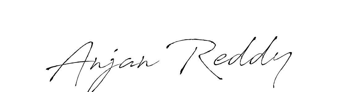 Also we have Anjan Reddy name is the best signature style. Create professional handwritten signature collection using Antro_Vectra autograph style. Anjan Reddy signature style 6 images and pictures png