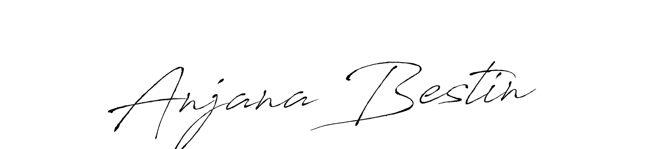 Create a beautiful signature design for name Anjana Bestin. With this signature (Antro_Vectra) fonts, you can make a handwritten signature for free. Anjana Bestin signature style 6 images and pictures png