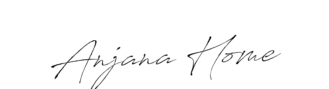 How to Draw Anjana Home signature style? Antro_Vectra is a latest design signature styles for name Anjana Home. Anjana Home signature style 6 images and pictures png