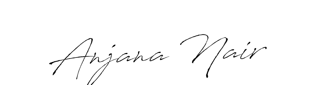 if you are searching for the best signature style for your name Anjana Nair. so please give up your signature search. here we have designed multiple signature styles  using Antro_Vectra. Anjana Nair signature style 6 images and pictures png
