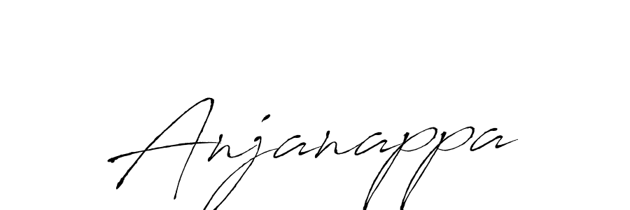 You should practise on your own different ways (Antro_Vectra) to write your name (Anjanappa) in signature. don't let someone else do it for you. Anjanappa signature style 6 images and pictures png