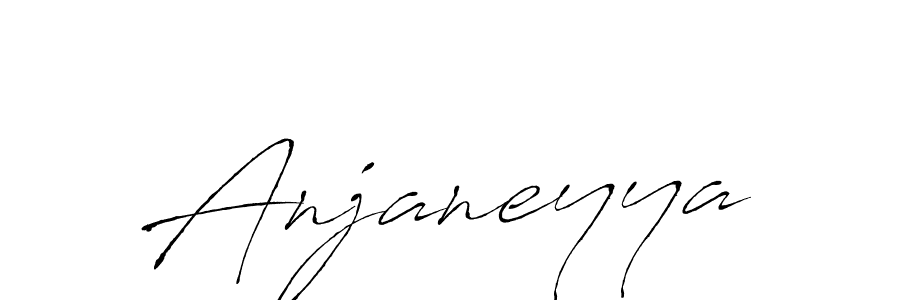 Use a signature maker to create a handwritten signature online. With this signature software, you can design (Antro_Vectra) your own signature for name Anjaneyya. Anjaneyya signature style 6 images and pictures png