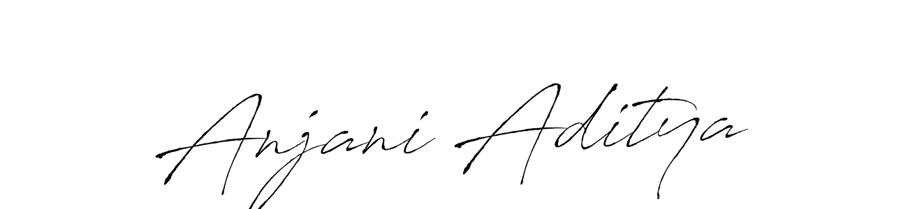 Similarly Antro_Vectra is the best handwritten signature design. Signature creator online .You can use it as an online autograph creator for name Anjani Aditya. Anjani Aditya signature style 6 images and pictures png