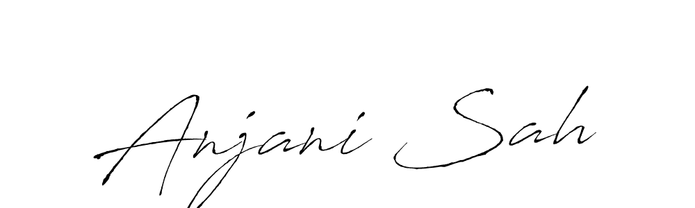 See photos of Anjani Sah official signature by Spectra . Check more albums & portfolios. Read reviews & check more about Antro_Vectra font. Anjani Sah signature style 6 images and pictures png