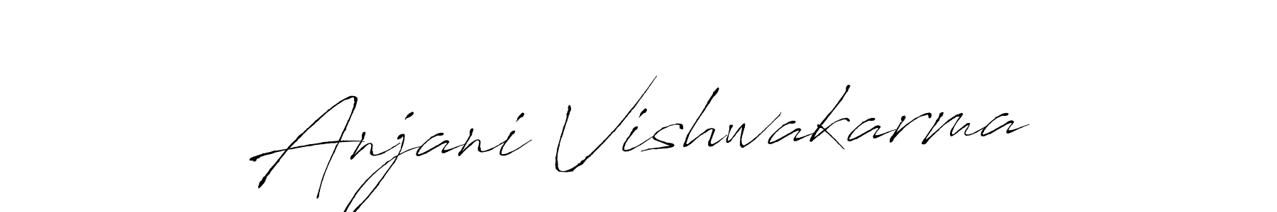 Make a short Anjani Vishwakarma signature style. Manage your documents anywhere anytime using Antro_Vectra. Create and add eSignatures, submit forms, share and send files easily. Anjani Vishwakarma signature style 6 images and pictures png