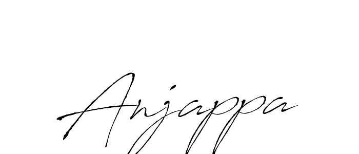 You should practise on your own different ways (Antro_Vectra) to write your name (Anjappa) in signature. don't let someone else do it for you. Anjappa signature style 6 images and pictures png