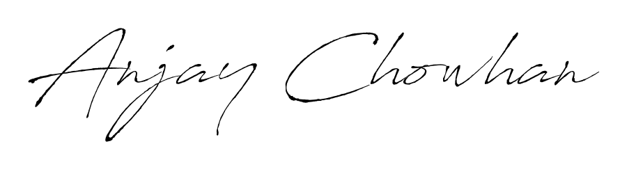 You can use this online signature creator to create a handwritten signature for the name Anjay Chowhan. This is the best online autograph maker. Anjay Chowhan signature style 6 images and pictures png