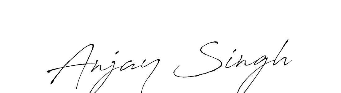 Also we have Anjay Singh name is the best signature style. Create professional handwritten signature collection using Antro_Vectra autograph style. Anjay Singh signature style 6 images and pictures png
