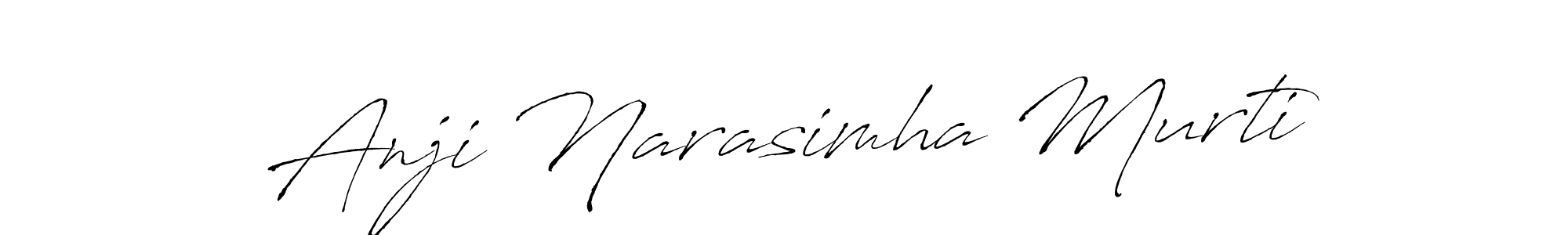 This is the best signature style for the Anji Narasimha Murti name. Also you like these signature font (Antro_Vectra). Mix name signature. Anji Narasimha Murti signature style 6 images and pictures png