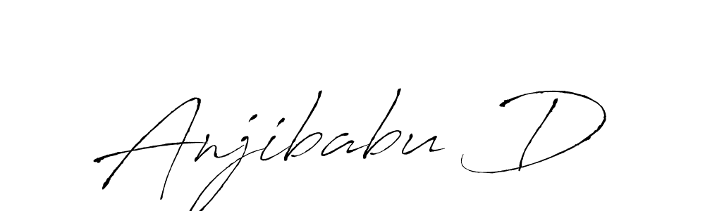 Once you've used our free online signature maker to create your best signature Antro_Vectra style, it's time to enjoy all of the benefits that Anjibabu D name signing documents. Anjibabu D signature style 6 images and pictures png