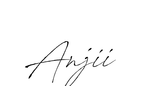 See photos of Anjii official signature by Spectra . Check more albums & portfolios. Read reviews & check more about Antro_Vectra font. Anjii signature style 6 images and pictures png