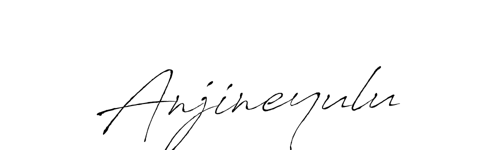 How to Draw Anjineyulu signature style? Antro_Vectra is a latest design signature styles for name Anjineyulu. Anjineyulu signature style 6 images and pictures png