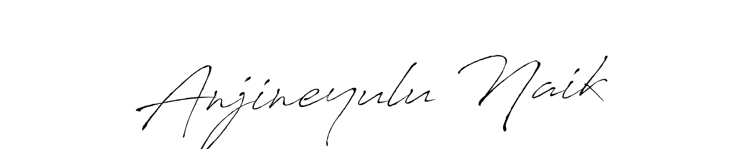 You should practise on your own different ways (Antro_Vectra) to write your name (Anjineyulu Naik) in signature. don't let someone else do it for you. Anjineyulu Naik signature style 6 images and pictures png