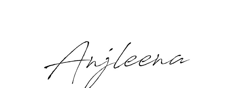 Also we have Anjleena name is the best signature style. Create professional handwritten signature collection using Antro_Vectra autograph style. Anjleena signature style 6 images and pictures png