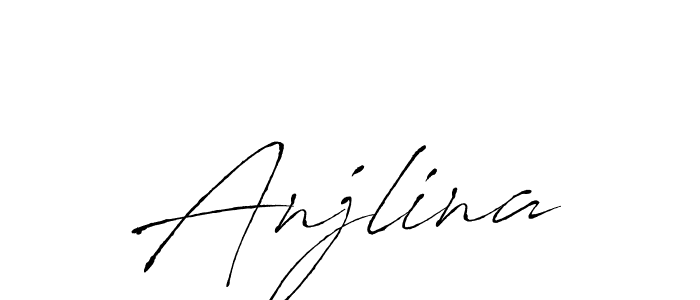 Create a beautiful signature design for name Anjlina. With this signature (Antro_Vectra) fonts, you can make a handwritten signature for free. Anjlina signature style 6 images and pictures png