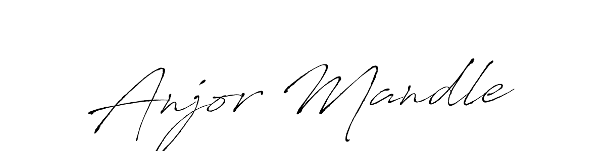 Similarly Antro_Vectra is the best handwritten signature design. Signature creator online .You can use it as an online autograph creator for name Anjor Mandle. Anjor Mandle signature style 6 images and pictures png