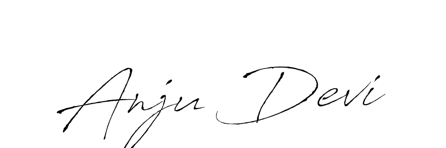 How to make Anju Devi signature? Antro_Vectra is a professional autograph style. Create handwritten signature for Anju Devi name. Anju Devi signature style 6 images and pictures png