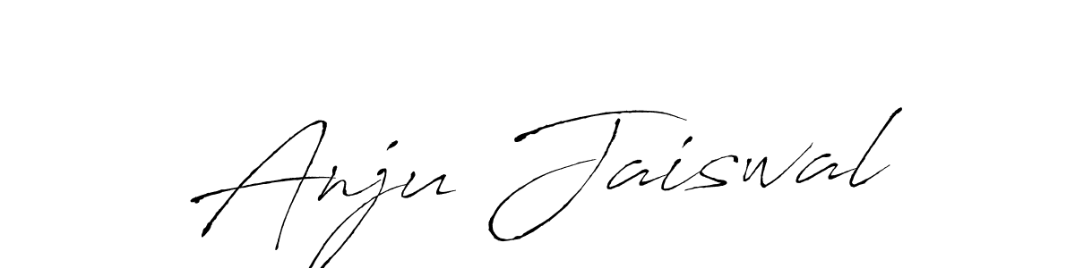 How to make Anju Jaiswal signature? Antro_Vectra is a professional autograph style. Create handwritten signature for Anju Jaiswal name. Anju Jaiswal signature style 6 images and pictures png