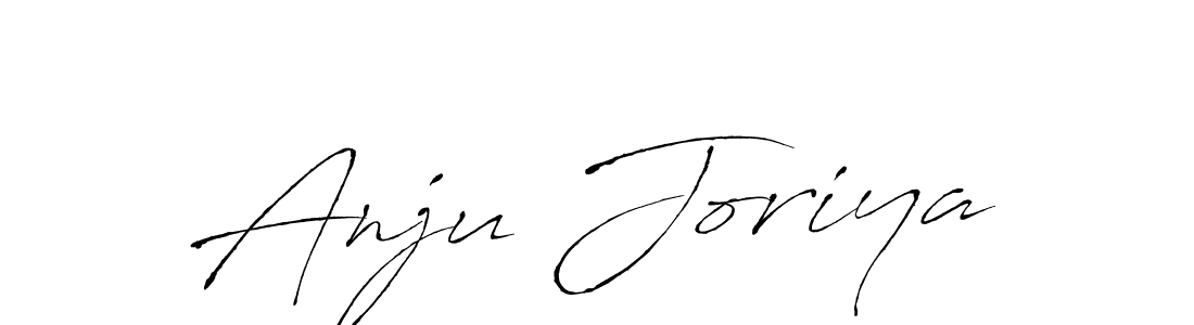 Design your own signature with our free online signature maker. With this signature software, you can create a handwritten (Antro_Vectra) signature for name Anju Joriya. Anju Joriya signature style 6 images and pictures png