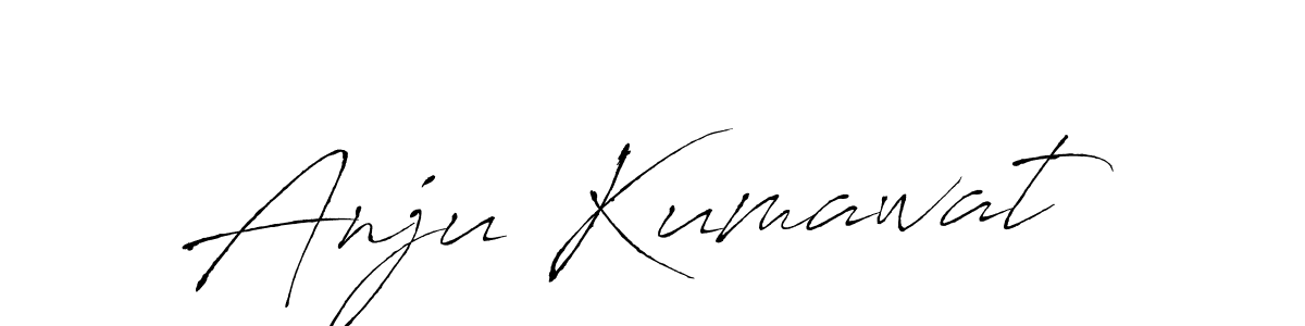 How to make Anju Kumawat signature? Antro_Vectra is a professional autograph style. Create handwritten signature for Anju Kumawat name. Anju Kumawat signature style 6 images and pictures png