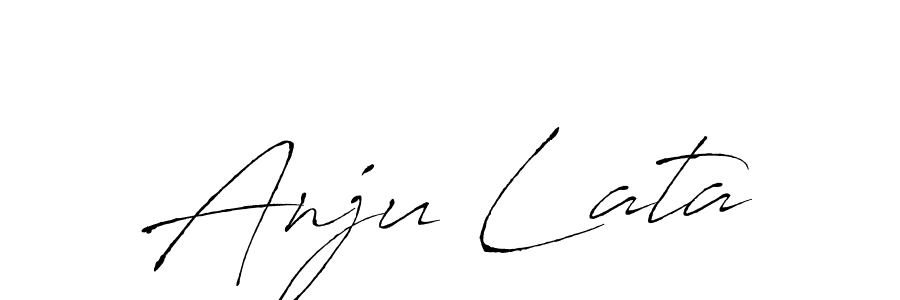 Create a beautiful signature design for name Anju Lata. With this signature (Antro_Vectra) fonts, you can make a handwritten signature for free. Anju Lata signature style 6 images and pictures png
