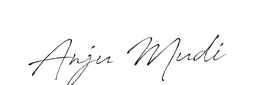 The best way (Antro_Vectra) to make a short signature is to pick only two or three words in your name. The name Anju Mudi include a total of six letters. For converting this name. Anju Mudi signature style 6 images and pictures png