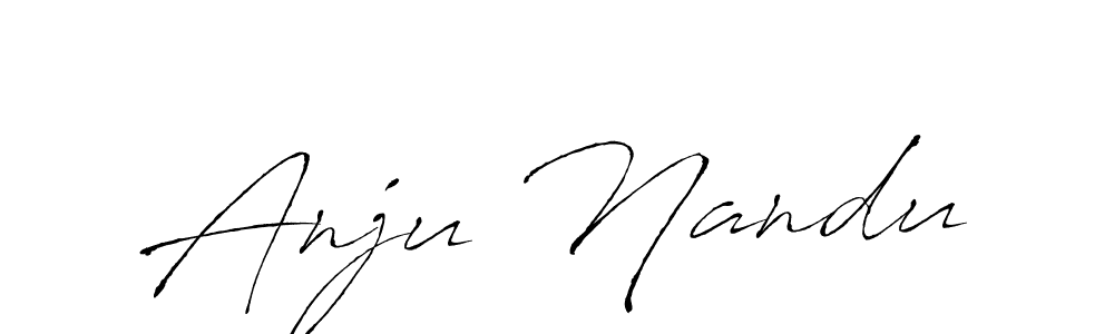 Once you've used our free online signature maker to create your best signature Antro_Vectra style, it's time to enjoy all of the benefits that Anju Nandu name signing documents. Anju Nandu signature style 6 images and pictures png