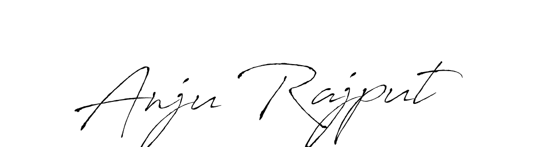 Create a beautiful signature design for name Anju Rajput. With this signature (Antro_Vectra) fonts, you can make a handwritten signature for free. Anju Rajput signature style 6 images and pictures png
