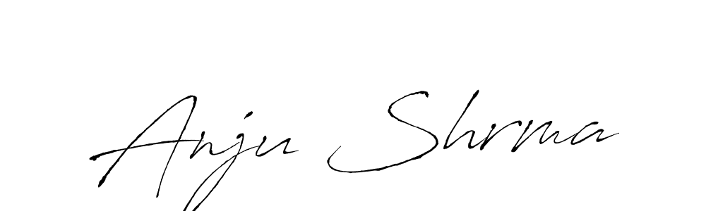 Antro_Vectra is a professional signature style that is perfect for those who want to add a touch of class to their signature. It is also a great choice for those who want to make their signature more unique. Get Anju Shrma name to fancy signature for free. Anju Shrma signature style 6 images and pictures png