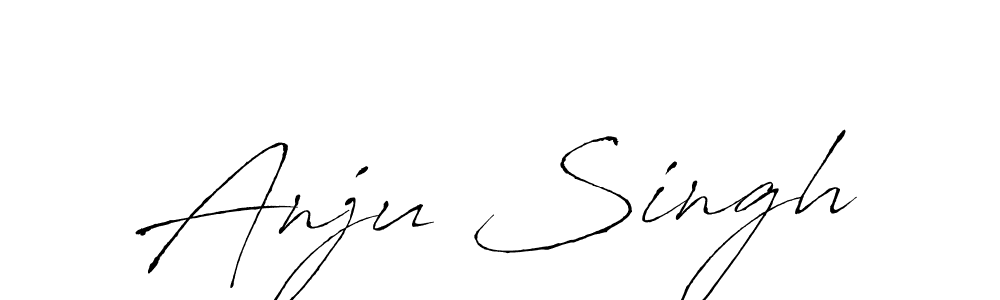 Make a beautiful signature design for name Anju Singh. Use this online signature maker to create a handwritten signature for free. Anju Singh signature style 6 images and pictures png