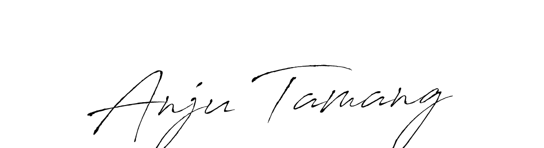 Similarly Antro_Vectra is the best handwritten signature design. Signature creator online .You can use it as an online autograph creator for name Anju Tamang. Anju Tamang signature style 6 images and pictures png